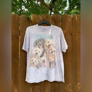 Vintage "Adorable animals" The Mountain T-shirt size XL.